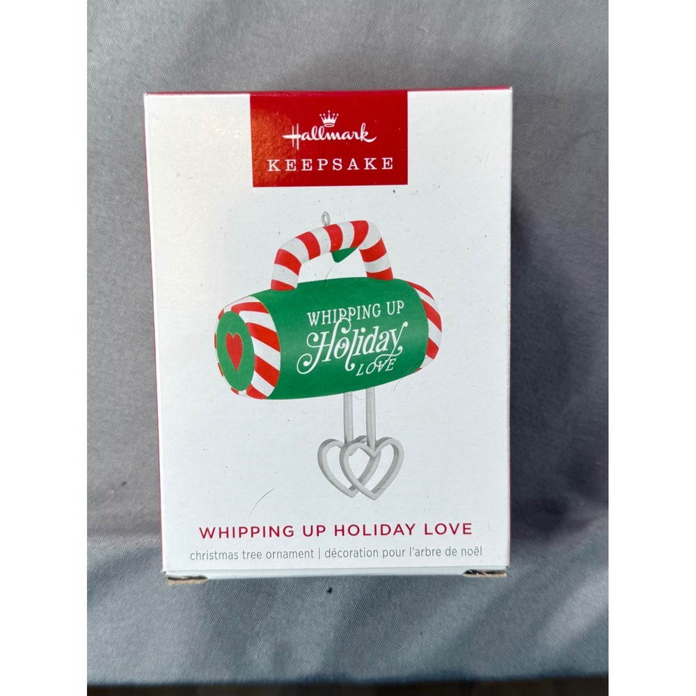 NIB Hallmark Keepsake Whipping Up Holiday Love by Tammy Haddix Mixer